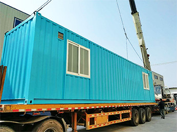 用傳統貨柜箱改造成的集裝箱房