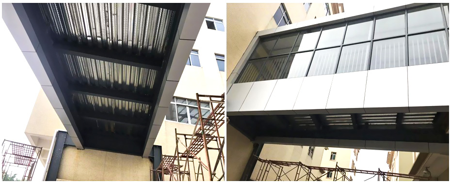 廣東鋼結構連廊工程案例