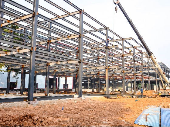 鋼結構廠家對十字柱的工藝連接介紹